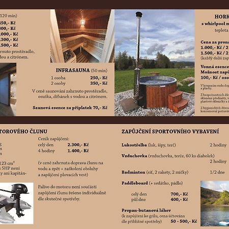 Apartmany Srub Vytonka Lipno Přední Výtoň Εξωτερικό φωτογραφία